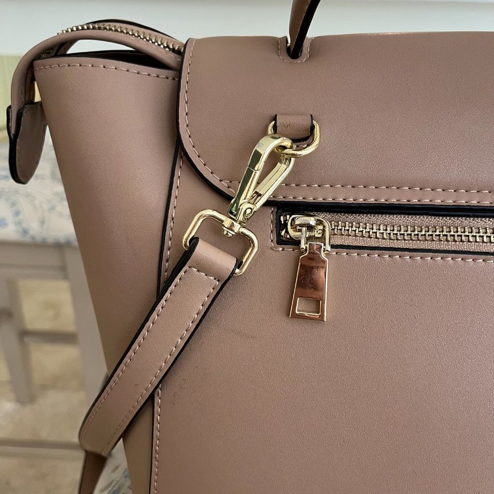 Celine Style "Belt" Fashion Bag non brand Ed Faux Leather w Crossbody Strap - Picture 11 of 12